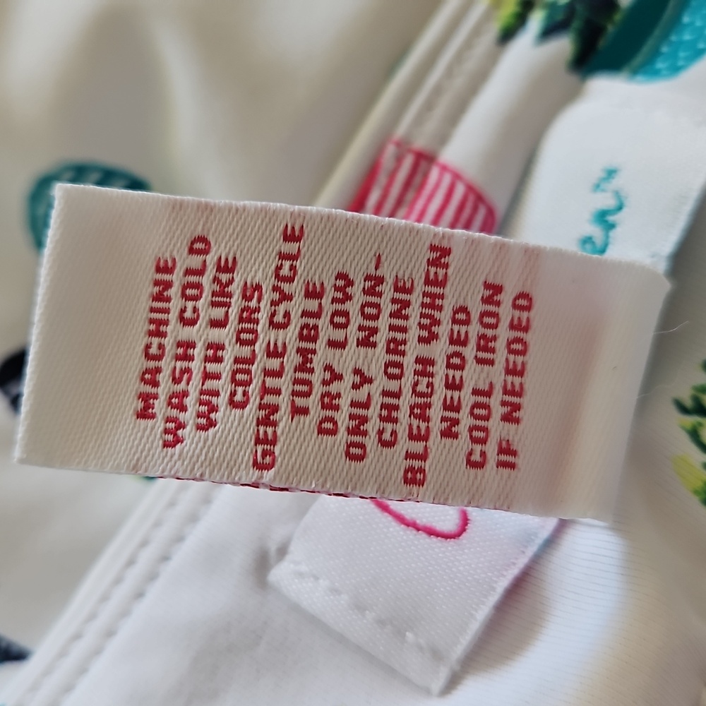 Lillie Green Cactus Print Athletic Tennis Skort Size Large - Picture 12 of 13